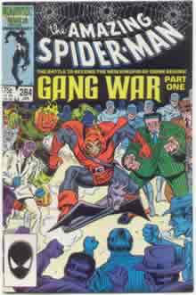 Amazing Spiderman #284 - GANG WAR